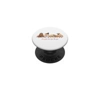 I'm Just Here for The Pie Funny Carlin Dogs Fall PopSockets PopGrip Adhésif