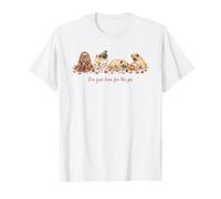 I'm Just Here for The Pie Funny Carlin Dogs Fall T-Shirt