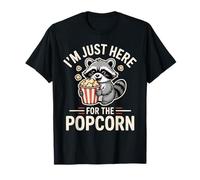 I'm Just Here for The Popcorn Raccoon T-Shirt