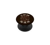 I'm Just Here for The Pot Poker Funny PopSockets PopGrip Adhésif