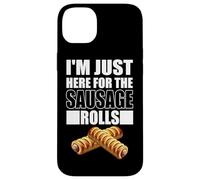 I'm Just Here for The Saucisse Rolls Lover Food Eater Pâtisserie Coque pour iPhone 14 Plus