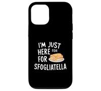 I'm Just Here for The Sfogliatelle Italian Ricotta Pastry Coque pour iPhone 12/12 Pro