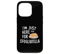 I'm Just Here for The Sfogliatelle Italian Ricotta Pastry Coque pour iPhone 13 Pro
