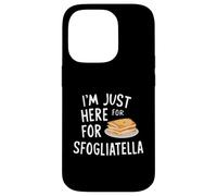 I'm Just Here for The Sfogliatelle Italian Ricotta Pastry Coque pour iPhone 14 Pro