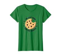 I'm Just Here for The Snacks - Funny Cookie Lover T-Shirt, Femme, Vert Kelly, S