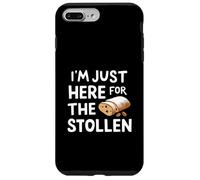 I'm Just Here for The Stollen German Holiday Bread Pâte d'amande Coque pour iPhone 7 Plus/8 Plus