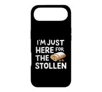 I'm Just Here for The Stollen German Holiday Bread Pâte d'amande Coque pour iPhone Air