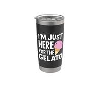 I'm Just Here for the Strawberry Gelato Italian Ice Cream Gobelet isotherme en acier inoxydable double paroi