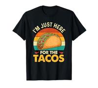 I'm Just Here for The Tacos - Amoureux de Tacos Cinco de Mayo T-Shirt