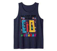 I'm Just Here to Say Eid Mubarak Islamic Musulman Eid Al FTR Débardeur
