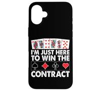I'm Just Here to Win The Contract Coque pour iPhone 16 Plus