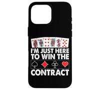 I'm Just Here to Win The Contract Coque pour iPhone 16 Pro Max