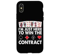 I'm Just Here to Win The Contract Coque pour iPhone X/XS