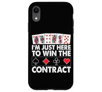 I'm Just Here to Win The Contract Coque pour iPhone XR
