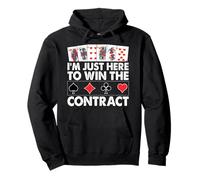 I'm Just Here to Win The Contract Sweat à Capuche