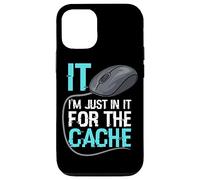 I'm Just in It for Cache Service D'assistance Informatique Coque pour iPhone 12/12 Pro