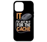 I'm Just in It for Cache Service D'assistance Informatique Coque pour iPhone 12 Pro Max