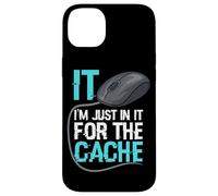 I'm Just in It for Cache Service D'assistance Informatique Coque pour iPhone 14 Plus