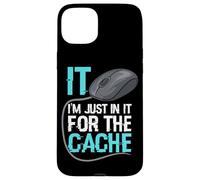 I'm Just in It for Cache Service D'assistance Informatique Coque pour iPhone 15 Plus