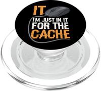 I'm Just in It for Cache Service D'assistance Informatique PopSockets PopGrip pour MagSafe