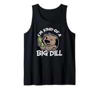 I'm Kind of A Big Dill Wombat Concombre Australie Débardeur