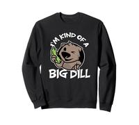 I'm Kind of A Big Dill Wombat Concombre Australie Sweatshirt