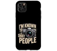 I'm Known to Shoot People Photographe Photographie - Coque pour iPhone 11 Pro Max