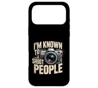 I'm Known to Shoot People Photographe Photographie - Coque pour iPhone 17 Pro Max