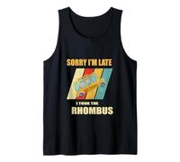 I'm Late I Took The Rhombus, The Rhombus Express ! Débardeur