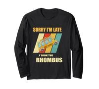 I'm Late I Took The Rhombus, The Rhombus Express ! Manche Longue