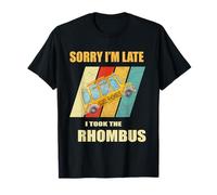 I'm Late I Took The Rhombus, The Rhombus Express ! T-Shirt