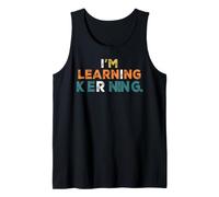 I'm Learning Kerning Funny Typography Humour Débardeur