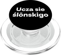 « I'm Learning Silesian » Mot drôle de silésie PopSockets PopGrip pour MagSafe