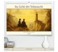 Im Licht der Sehnsucht - Romantische Landschaften (hochwertiger Premium Wandkalender 2026 DIN A2 quer), Kunstdruck in Hochglanz: Wo der Wind ... weckt und die Natur zum Vertrauten wird.