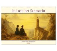 Im Licht der Sehnsucht - Romantische Landschaften (Wandkalender 2026 DIN A3 quer), CALVENDO Monatskalender: Wo der Wind Geschichten erzählt, das Licht ... weckt und die Natur zum Vertrauten wird.