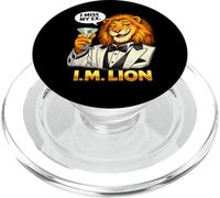 I'm Lion I Miss My Ex | Toast Celebrate Party Divorced Humour PopSockets PopGrip pour MagSafe