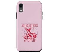 I'm Living The Dream One Bad Decision at A Time (Drôle) Coque pour iPhone XR