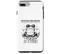 I'm Living The Dream One Bad Decision at A Time (Grenouille Amusante) Coque pour iPhone 7 Plus/8 Plus