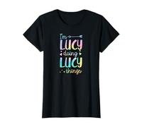 I'm Lucy Doing Lucy Things Prénom personnalisé T-Shirt