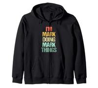 I'm Mark Doing Mark Things - Marque de nom humoristique Sweat à Capuche