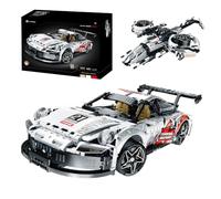 iM.Master 9821 Kit de construction 2 en 1 Supercar et avion, 1562 pièces, 6