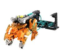 iM.Master - Robot de combat hydraulique Orange Beast - Blocs de serrage - 694 pièces - Combinable avec d'autres modèles pour 2 joueurs - Jouet éducatif STEM - Modèle à construire
