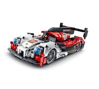 iM.Master Super Racing Car Maquette de voiture Technic Fonction Pull Back Blocs de construction pour adultes et enfants Échelle 1:20 Jeux éducatifs Stem Maquette à construire