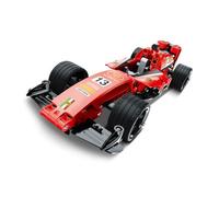 iM.Master - Voiture F1 Rouge 2 en 1 - Maquette de Voiture Technic Combinable avec Moto - Pull Back - Blocs de Construction Adultes et Enfants - 150 Pièces - Jeux Educatifs STEM - Maquette à Construire