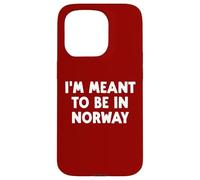 I'm Meant to Be in Norway Coque pour iPhone 15 Pro