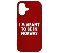 I'm Meant to Be in Norway Coque pour iPhone 17