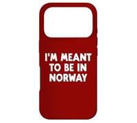 I'm Meant to Be in Norway Coque pour iPhone 17 Pro