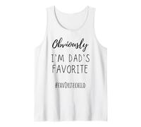 I'm My Dad's Favorite Funny Daughter-Son Child Gift Débardeur