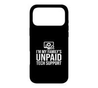 I'm My Family's Unpaid Tech Support Ordinateur Informatique Amusant Coque pour iPhone 17 Pro Max