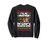 I'm My Mother in Law's Favorite Child Family Christmas Sweatshirt